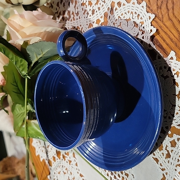 Fiestaware Dining Fiestaware Cup And Saucer93srare Poshmark